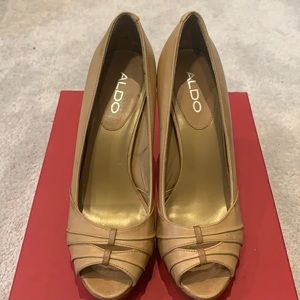 ALDO Peep Toe High Heels 38